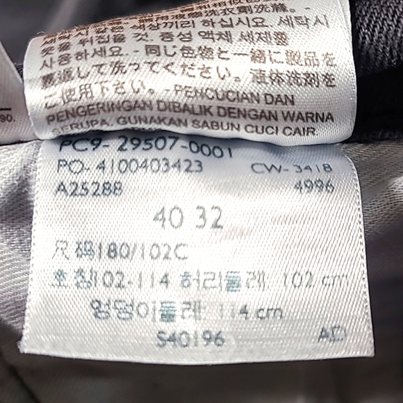 LEVI 502 40x28 2018 MENS STRAIGHT BOOTCUT FADED STRETCH MENS PRE-OWNED JEANS - Picture 6 of 8